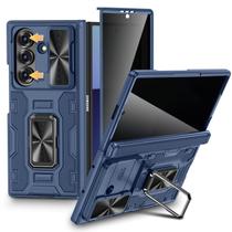 Capa VEGO para Samsung Galaxy Z Fold 7 com tela de privacidade azul