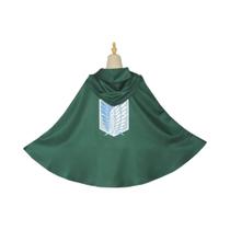 Capa Verde De Ataque Dos Titãs Shingeki No Kyojin Para Cosplay Do Corpo De Exploração Para Homens E