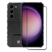 Capa Victus e Pelicula Dual Glass Samsung Galaxy S23-Gshield