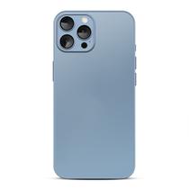 Capa Vidro Fosco Silicone Compatível com iPhone 15 Pro Max