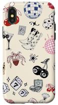 Capa Vintage Preppy Cowgirl para iPhone X/XS