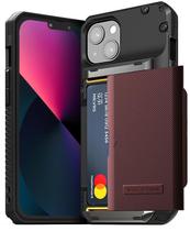 Capa VRS DESIGN Damda Glide Pro com porta-cartões iPhone 13 6.1