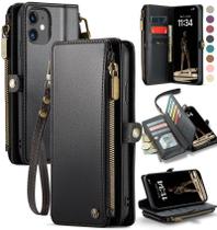 Capa Wallet Defencase para iPhone 11 (6.1") - Preta Capa Wallet Defencase para iPhone 11 (6.1") - Preta