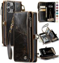 Capa Wallet Defencase para iPhone 13 Pro - Design Coffee Capa Wallet Defencase para iPhone 13 Pro - Design Coffee
