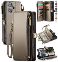 Capa Wallet Defencase para iPhone 16 Plus (6.7")