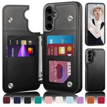 Capa Wallet DJDUCK para Samsung Galaxy S25 Plus - Preta Capa Wallet DJDUCK para Samsung Galaxy S25 Plus - Preta