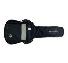 Capa working bag soft cinza violao folk Capa working bag soft cinza violao folk