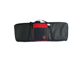 Capa working bag soft vermelha teclado roland Capa working bag soft vermelha teclado roland