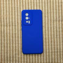 Capa Xiaomi Poco F5 Pró Silicone Aveludada Protege Câmera Colorida Capinha Anti Impacto