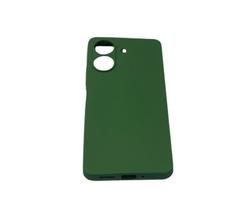Capa Xiaomi Redmi 13c Veludo Verde + Película 3D - Dsitrbuidora Brita
