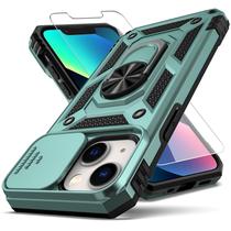 Capa YZOK para iPhone 13 Mini com Capa para Câmera e Suporte Capa YZOK para iPhone 13 Mini com Capa para Câmera e Suporte