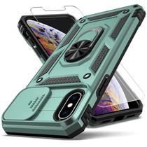 Capa YZOK para iPhone X XS com capa de câmera deslizante e suporte Capa YZOK para iPhone X XS com capa de câmera deslizante e suporte