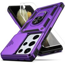 Capa YZOK para Samsung Galaxy S21 Ultra, roxa, à prova de choque