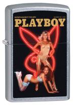 Capa Zippo Custom Playboy mais leve, dezembro de 1976, Street Chrome
