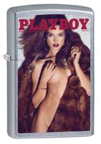 Capa Zippo Custom Playboy mais leve, maio de 2015, Street Chrome