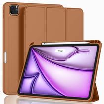 Capa Zryxal para iPad Air 13" M3 2025/M2 2024 Porta-lápis Marrom Capa Zryxal para iPad Air 13" M3 2025/M2 2024 Porta-lápis Marrom