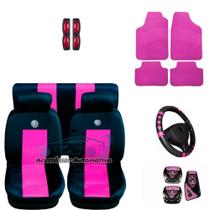 capabanco carro couro rosa+acessorios p golf 2014