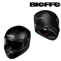 CapacetCAPACETE MOTO BIEFFE B12 CLÁSSICO PRETO FOSCO B-12