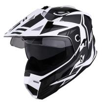 Capacete 1Storm Storm Force Dual Sport Motorcycle Tamanho L