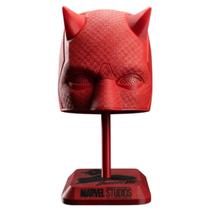 Capacete 3d Demolidor Magnética Tamanho Único Com Suporte Vermelho Capacete 3d Demolidor Magnética Tamanho Único Com Suporte Vermelho