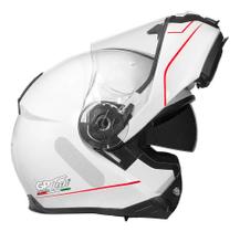 Capacete A118 Mono Branco Gp Tech