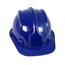 Capacete Aba Frontal Azul com Suspensão - Plastcor Capacete Aba Frontal Azul com Suspensão - Plastcor