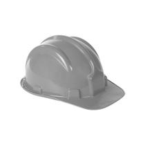 Capacete Aba Frontal Com Carneira Simples Tipo 2 Classe B Cinza CA 31469 70000468 PLASTCOR Capacete Aba Frontal Com Carneira Simples Tipo 2 Classe B Cinza CA 31469 70000468 PLASTCOR