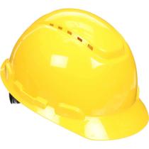 Capacete aba Frontal Ventilado, Amarelo, com Catraca, H-702, Hb004726855, 3M Amarelo OstenVonder Capacete aba Frontal Ventilado, Amarelo, com Catraca, H-702, Hb004726855, 3M Amarelo OstenVonder