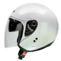 Capacete Aberto Bieffe Allegro Classic Branco Perolizado