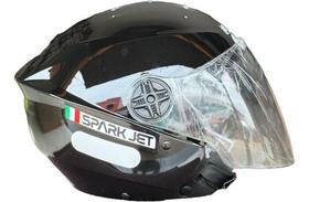 Capacete Aberto Coloridos Classico Moto Spark Jet Ebf
