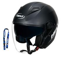 Capacete aberto com oculos masculino feminino Helt