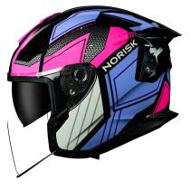 Capacete Aberto Feminino Norisk Downtown Provenza Rosa