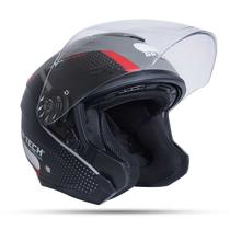 Capacete Aberto Gp Tech Moto Runner Vermelho Fosco
