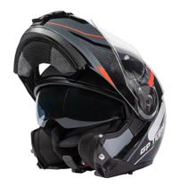 Capacete Aberto Gptech Elite Sv Articulado Modelo Robocop 58