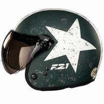 Capacete Aberto Lançamento Peels F-21 Old Tank