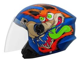 Capacete aberto Capacete aberto