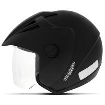 Capacete Aberto Masculino Ebf Thunder Preto Fosco Moto Capacete Aberto Masculino Ebf Thunder Preto Fosco Moto