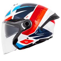 Capacete Aberto Masculino MT Cosmo SV Braut Moto Oculos