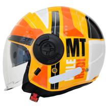 Capacete Aberto Masculino MT Viale SV Rudi C4 Moto Oculos Capacete Aberto Masculino MT Viale SV Rudi C4 Moto Oculos