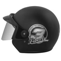 Capacete Aberto Moto Liberty 3 Three Solid Masculino Feminino Confortável Segurança Acessórios Pro Tork