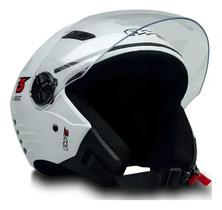 Capacete Aberto Para Moto Fw3 X Open Classic Branco Cor Capacete Aberto Para Moto Fw3 X Open Classic Branco Cor