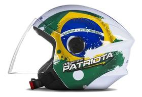 Capacete Aberto Patriota New Three Elite Pro Tork Brasil Capacete Aberto Patriota New Three Elite Pro Tork Brasil
