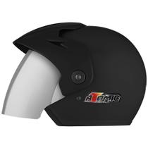 Capacete Aberto Pro Tork Atomic Vis. Cromada