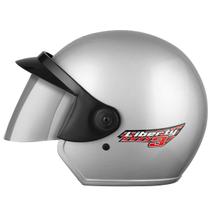 Capacete Aberto Pro Tork Liberty 3 Solid Viseira Espelhada Masculino Feminino Segurança Conforto