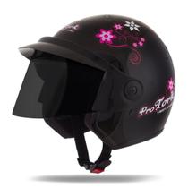 Capacete Aberto Pro Tork Liberty Three 3 Feminino com Viseira Fumê Oferta