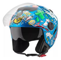 Capacete Aberto Pro Tork New Atomic Universe Oculos Solar Capacete Aberto Pro Tork New Atomic Universe Oculos Solar