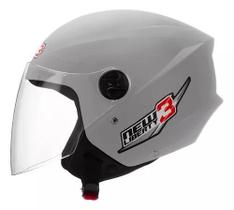Capacete Aberto Pro Tork New Liberty 3 Prata Capacete Aberto Pro Tork New Liberty 3 Prata