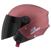Capacete Aberto Pro Tork New Liberty 3 Three Elite Viseira Fumê Masculino Feminino Confortável Segurança Acessórios Moto
