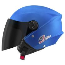 Capacete Aberto Pro Tork New Liberty 3 Three Elite Viseira Fumê Masculino Feminino Confortável Segurança Acessórios Moto