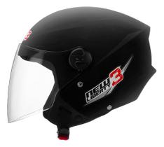 Capacete Aberto Pro Tork New Liberty 3 Three Preto